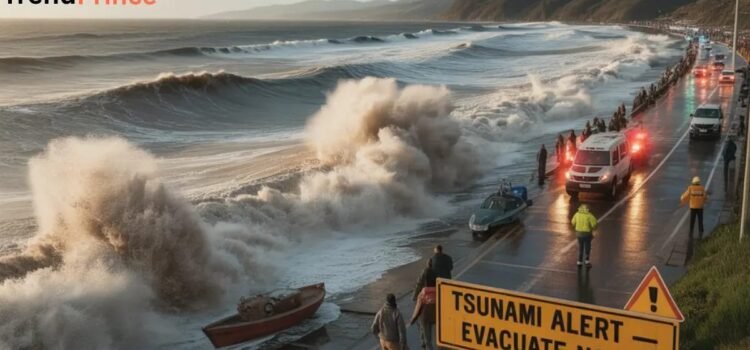8.8 Quake Sparks Global Tsunami Scare: Northern California Hit Hard