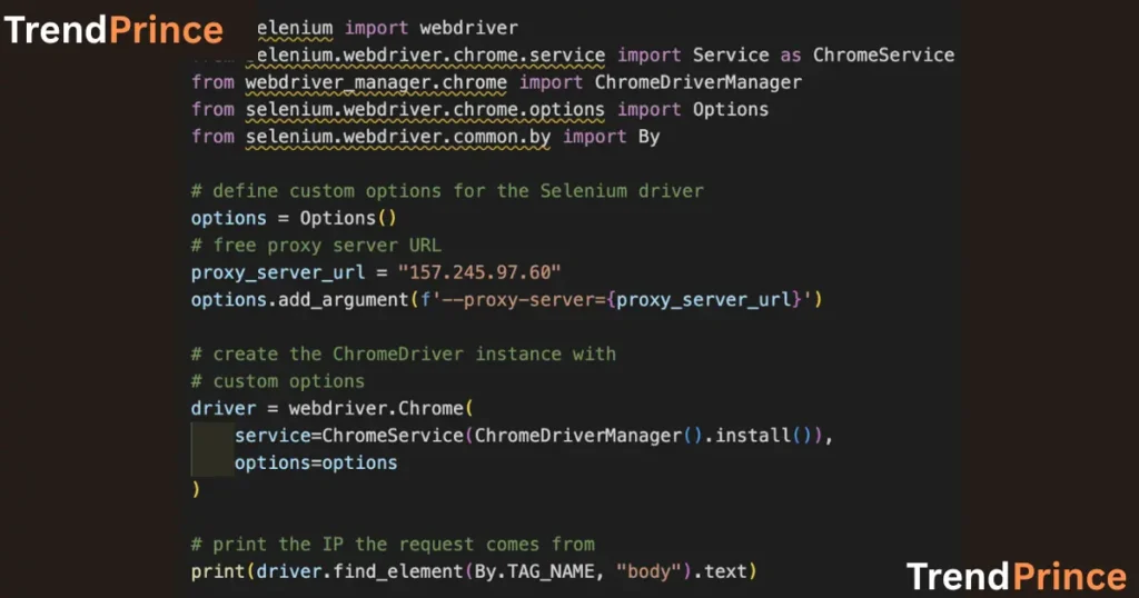 selenium web scraping python